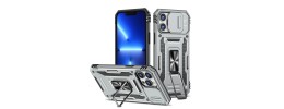 For iPhone 13 Pro Max Rank Tough Strong Modern Fused Hybrid Case Cover - Gray