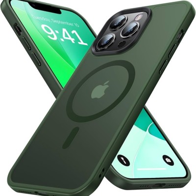 For iPhone 13 Pro Max Rank Tough Strong Modern Fused Hybrid Case Cover - Light Green