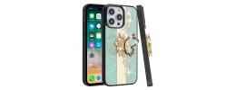 For iPhone 13 Pro Max SPLENDID Diamond Glitter Ornaments Engraving Case Cover - Enchanted Butterfly Mint