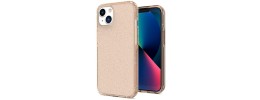 For iPhone 13 Pro Mesmerize Full Epoxy Glitter Sparkle Hybrid Case Cover - Rose Gold