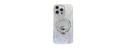 For iPhone 13 Pro Mirror Electroplated Acrylic Hybrid Case Cover - Silver