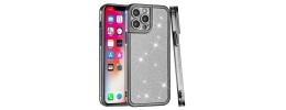 For iPhone 13 Pro Premium Glitter Epoxy Thick TPU Case Cover - Luxury