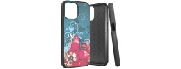 For iPhone 13 Pro Premium Minimalistic Slim Tough ShockProof Hybrid Case Cover - Butterfly Bliss
