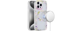 For iPhone 13 Pro Slick 3in1 Premium IMD Electroplated Hybrid Design Case Cover - E