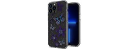 For iPhone 13 Pro Tough Anti-Slip Hybrid Case Cover - Butterfly