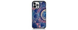 For iPhone 13 Pro Tough Anti-Slip Hybrid Case Cover - Colorful Mandala