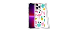 For iPhone 13 Pro Trendy Fashion Design Hybrid Case Cover - Chevron