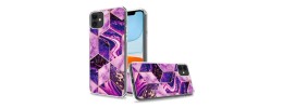 For iPhone 13 Pro Trendy Fashion Design Hybrid Case Cover - Rich