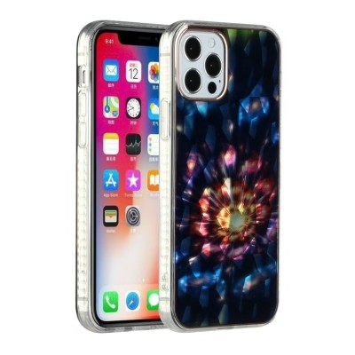 For iPhone 13 Pro Trendy Fashion Design Hybrid Case Cover - Universe