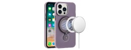 For iPhone 14 6.1" Premium Circle [Magnetic Circle] KickKickstand - Light Purple