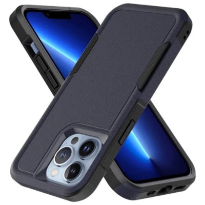 For iPhone 14 PLUS Absolute Thick Tough Hybrid Case Cover - Blue