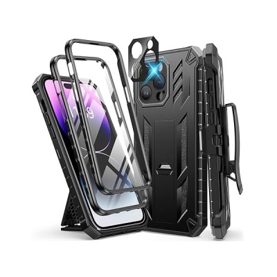 For iPhone 14 PLUS ROCK Solid Tough Shockproof Ultimate Hybrid Case Cover - Color Combination F