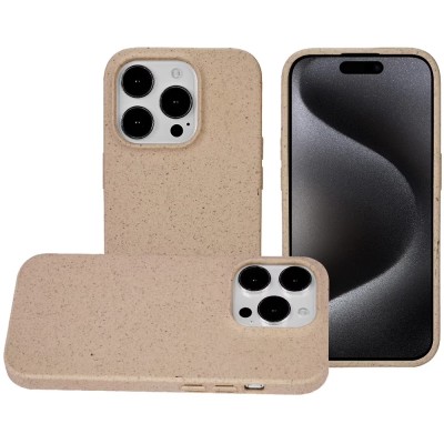 For iPhone 14 PRO MAX 6.7" METKASE Bio-Degradable [WHEAT FIBER MATERIAL] Design Case - Original