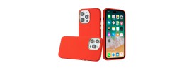 For iPhone 14 PRO MAX 6.7" Rank [Magnetic Circle] Tough Strong Modern Fused Hybrid - Red