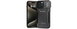 For iPhone 14 PRO MAX 6.7" Ultimate U Design Hybrid with Camera Window Covering - Black