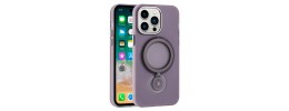For iPhone 14 Plus 6.7" Premium Circle [Magnetic Circle] KickKickstand - Light Purple