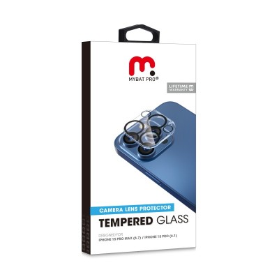 For iPhone 15 Camera Clear Tempered Glass(2.5D)