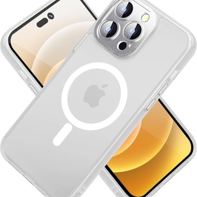 For iPhone 15 Complete Protection HQ Hybrid with Metal Tempered Camera Glass - Clear