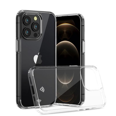 For iPhone 15 METKASE Transparent Thick 2.0mm in Slide-Out Package - Clear