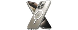For iPhone 15 Plus CHIEF Oil Painted Magnetic Ring Stand Hybrid Case Cover - Silver