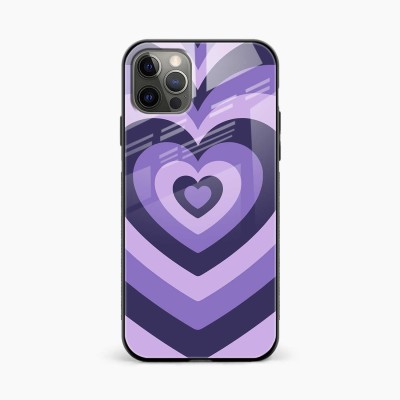 For iPhone 15 Plus Design Square Hearts Passion Case Cover - Purple