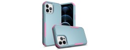 For iPhone 15 Plus METKASE Bio-Degradable [WHEAT FIBER MATERIAL] Design Case - Light Blue