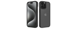 For iPhone 15 Plus METKASE Exquisite Tough Shockproof Hybrid in Slide-Out Package - Black/Grey