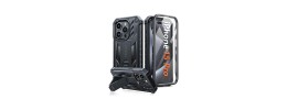 For iPhone 15 Plus METKASE Rank Tough Strong Modern Fused Hybrid in Slide-Out Package - Black