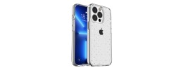 For iPhone 15 Plus Party Diamond Bumper Bling Hybrid Case Cover - Blue