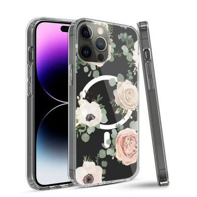 For iPhone 15 Plus Thick Hybrid Design Cover Case - F
