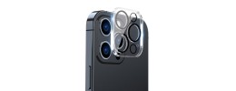 For iPhone 15 Pro Camera Lens Black Edge Tempered(2.5D)