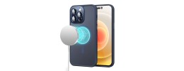 For iPhone 15 Pro Complete Protection HQ Hybrid with Metal Tempered Camera Glass - Blue
