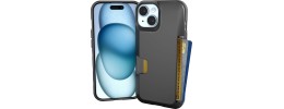 For iPhone 15 Pro Design Wallet ID Credit Card Money Holder with Magnetic Metal Closure including Lanyard - Dreams Come True