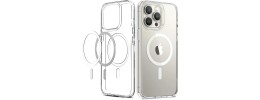 For iPhone 15 Pro METKASE Magnetic Thick Transparent in Slide-Out Package - Clear
