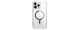 For iPhone 15 Pro Max / Ultra METKASE Transparent [Magnetic Circle] Simplistic Hybrid - Clear
