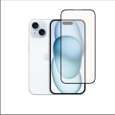 For iPhone 15 Pro Premium Clear Full Glue Glass Tempered