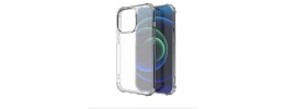For iPhone 15 Pro Simple Basic Minimalistic Transparent Clear Thick TPU Case Cover - Clear