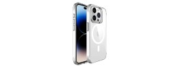 For iPhone 15 Pro Sturdy Ultra Thick 3mm Transparent Hybrid Case Cover - Clear