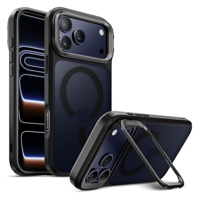For iPhone 15 Ultimate CaseX Transparent Hybrid Case with Metal Buttons And Camera Edges - Blue