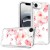 For iPhone 16E (E edition) / SE4 (2025) Luxury Crystal Heart Rhinestones Diamond Bling Hybrid Case - Multicolor