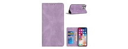 For iPhone 16 Pro 6.3 inch Jewel Wallet Design with Stitched PU Leather ID Card Money Holder Zipper Case - Purple