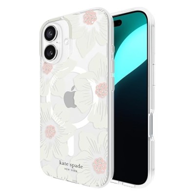For iPhone 16 Pro 6.3 inch Magnetic Space UV Design Case - Nightly Floral