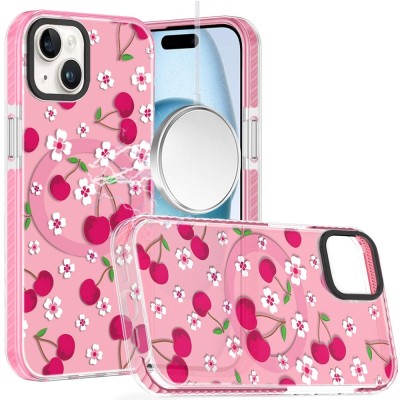For iPhone 16 Pro Max 6.9 Splendid Glitter Butterfly Design Stand with Metallic Edges Hybrid Case - Light Pink