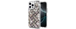For iPhone 16 Pro Max 6.9 inch Bling Hybrid Case Cover - H