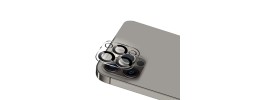 For iPhone 16 Pro Max 6.9 inch Camera Lens Black Edge  Tempered(2.5D)