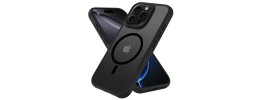 For iPhone 16 Pro Max 6.9 inch Diamond [Magnetic Circle] with CD Pattern Hybrid - Black