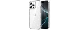 For iPhone 16 Pro Max 6.9 inch Jewel Full Diamond Bling Case Cover - Smoke