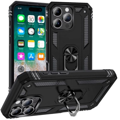For iPhone 16 Pro Max 6.9 inch METKASE Ultimate CaseX Transparent Hybrid Case with Metal Buttons And Camera Edges in Slide-Out Package - Black