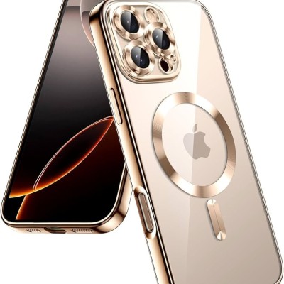 For iPhone 16 Pro Max 6.9 inch Magnetic Chrome Case - Camo