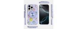 For iPhone 16 Pro Max 6.9 inch Metal Diamond CD Pattern Design Matte Finished Hybrid with Rotational Ring [Car Mount Friendly] Case - Floral E